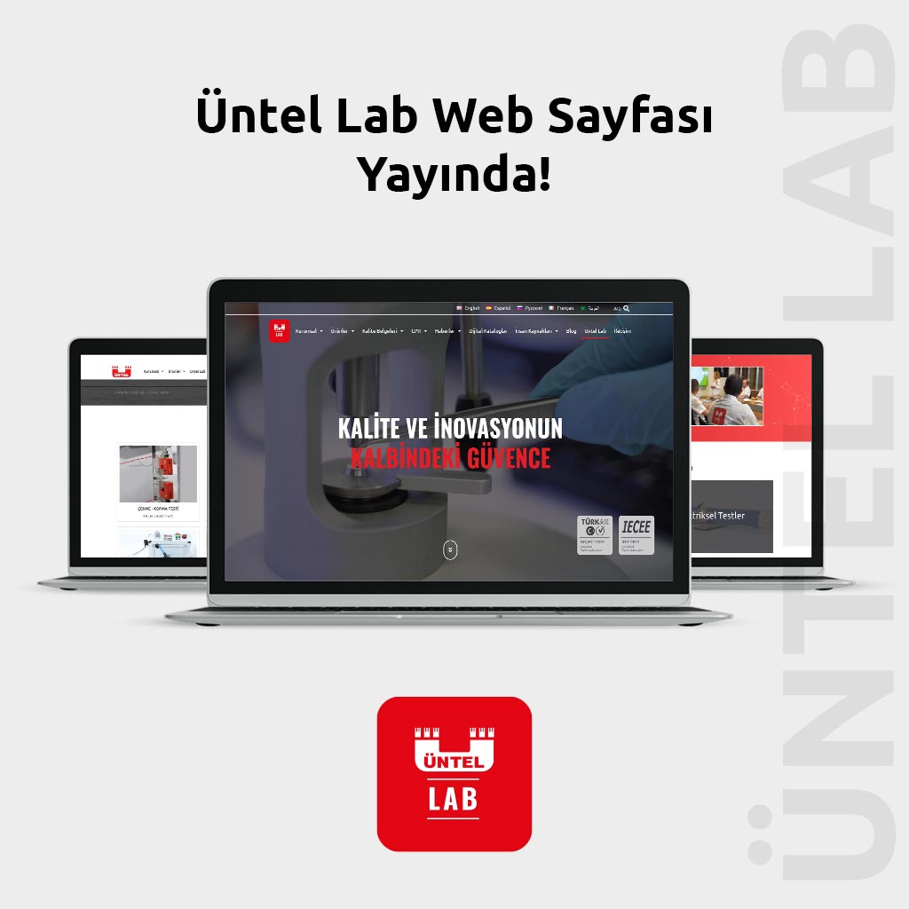 Üntel Lab Web Sayfası Yayında!